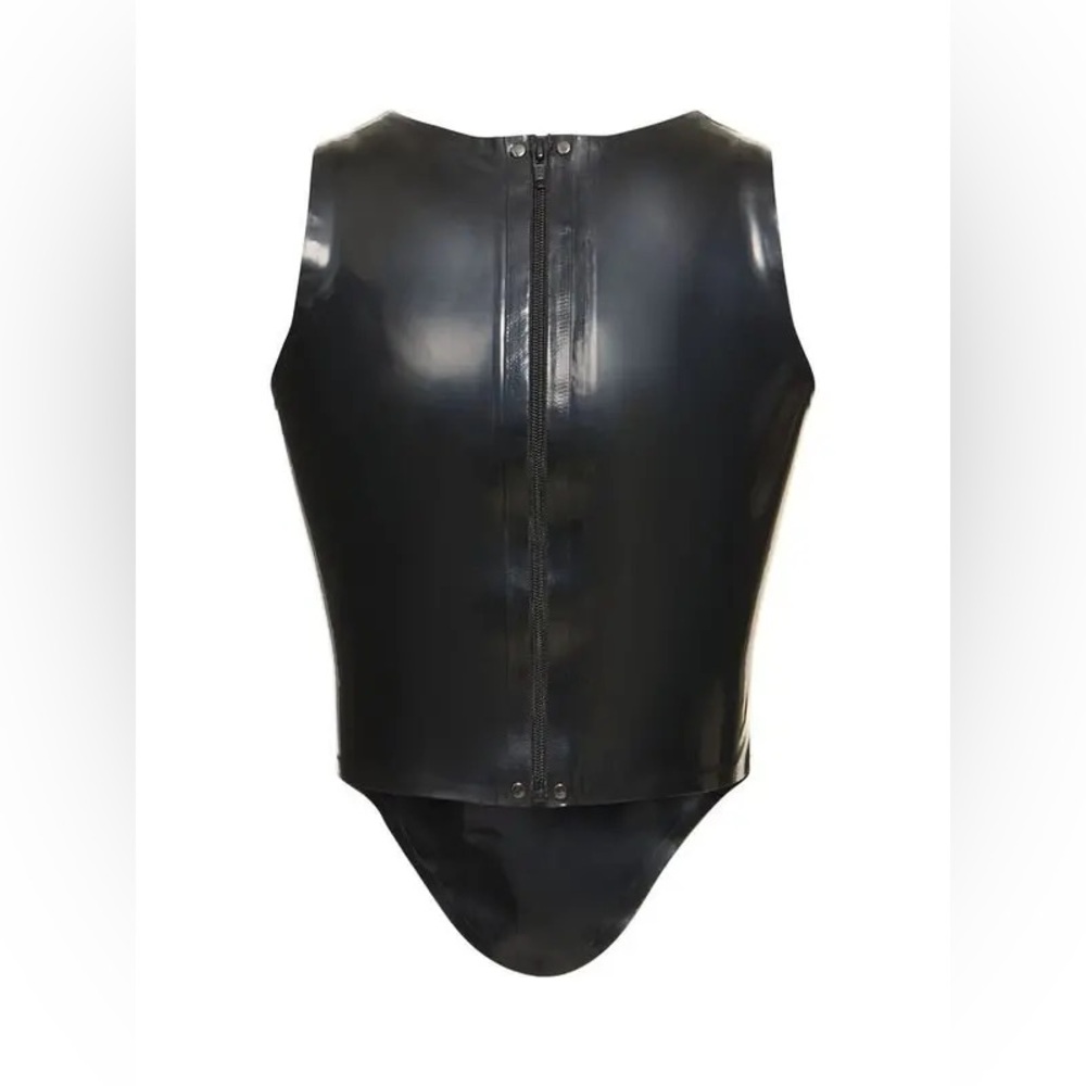 MIAOU  Jinx Latex Tank Top - Picture 3 of 8